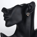 Fabricas De Bisuteria En China Piercing Jewelry for Sensitive Ears Lovely unicorn Heart Huggie Earrings for Girls