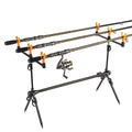 Portable Stainless Steel Telescopic Fishing Pole Pod Quick Overall Disassembly Fishing Rod Holder Stand