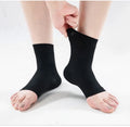 Elastic Nylon/Spandex Sports Compression Footless Ankle Support Sleeve for Recovery Injury Joint Pain MegaBDM