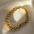 Hot Design 18K Gold Plating Link Chain s Stainless Steel Thick Rope Chain s