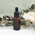 100ml Frosted Round Cosmetics Glass Bottle Eye Dropper Bottle Amber Glass Dropper Bottle