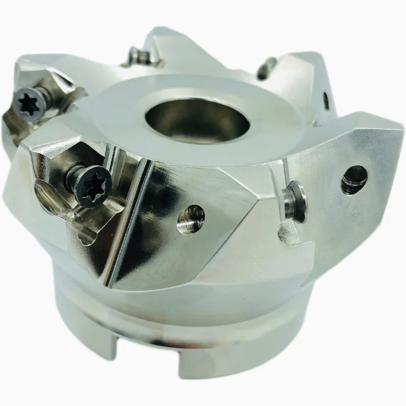 CNC High Hardness Fast Feed Face Milling Cutter Head Face Mill Head WNMU Milling Inserts Cutter MFWN 90 Degree