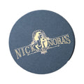 Whisky Flight Business Cards & Coasters with Hot Foil Stamping Gold Foil Printing on Cardboard Custom Size & Shape CMYK Color
