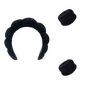 Make up Hair Accessories Washing Face Hairbands Spa Skincare Head Band Twisted Bubble Spa Headband Wrist Washband Face Wash Set