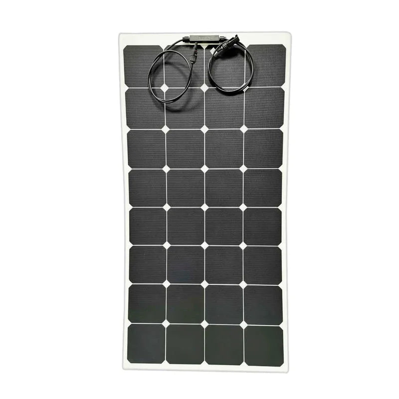 ETFE Flexible Solar Panel 110w Sunpower Solar Panel Bendable Resilient ultra Lightweight for Rv Roof Camper Trailer Motorhome