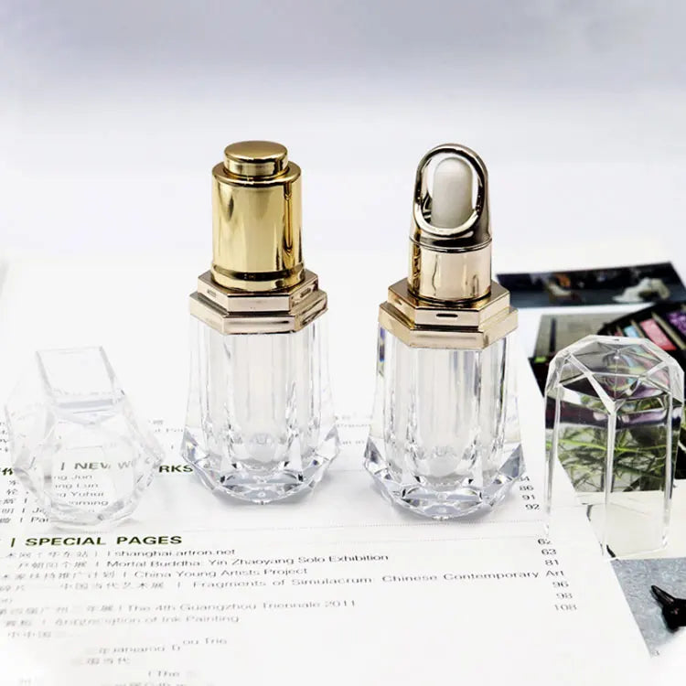 Luxury Dropper Bottle Clear Essential Oil China Wholesale Essential Oil Dropper Bottle 10Ml Child-Proof Screw Lid