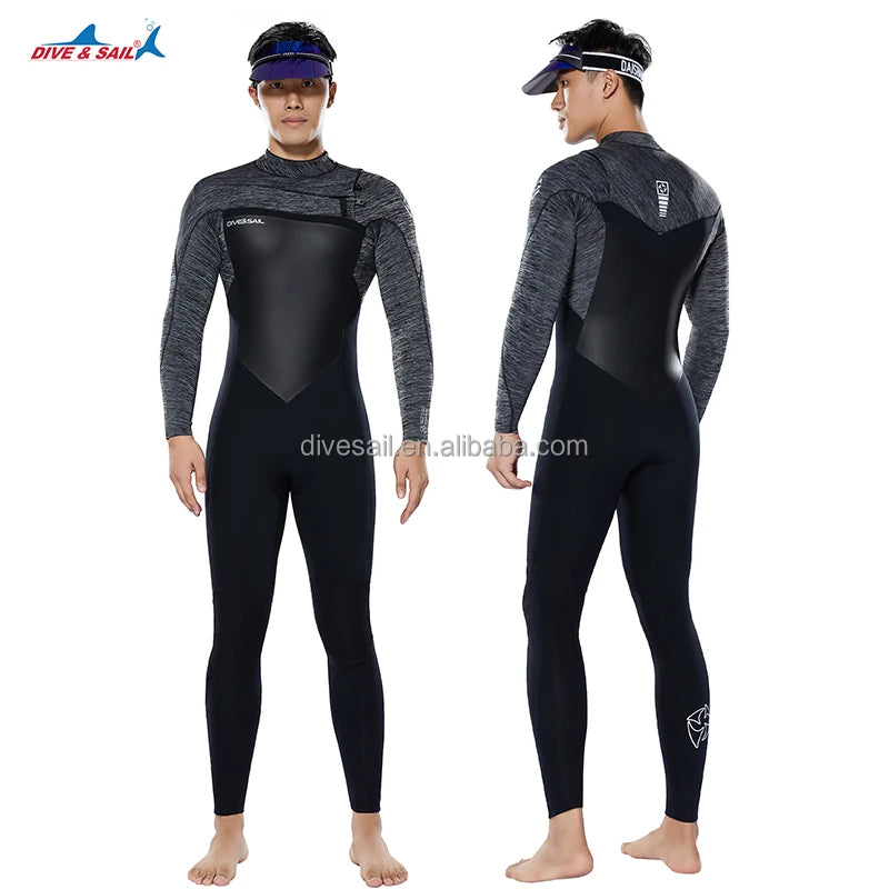 New Design Yamamoto 39 Glide Skin Long Sleeves Backzip Snorkeling Swimming Ultra Stretch Surf Suit