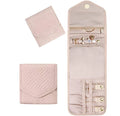 Travel Jewelry Organizer Case Foldable Jewelry Roll for Journey Rings Necklaces Earrings Bracelets Organizer  Designer Bags