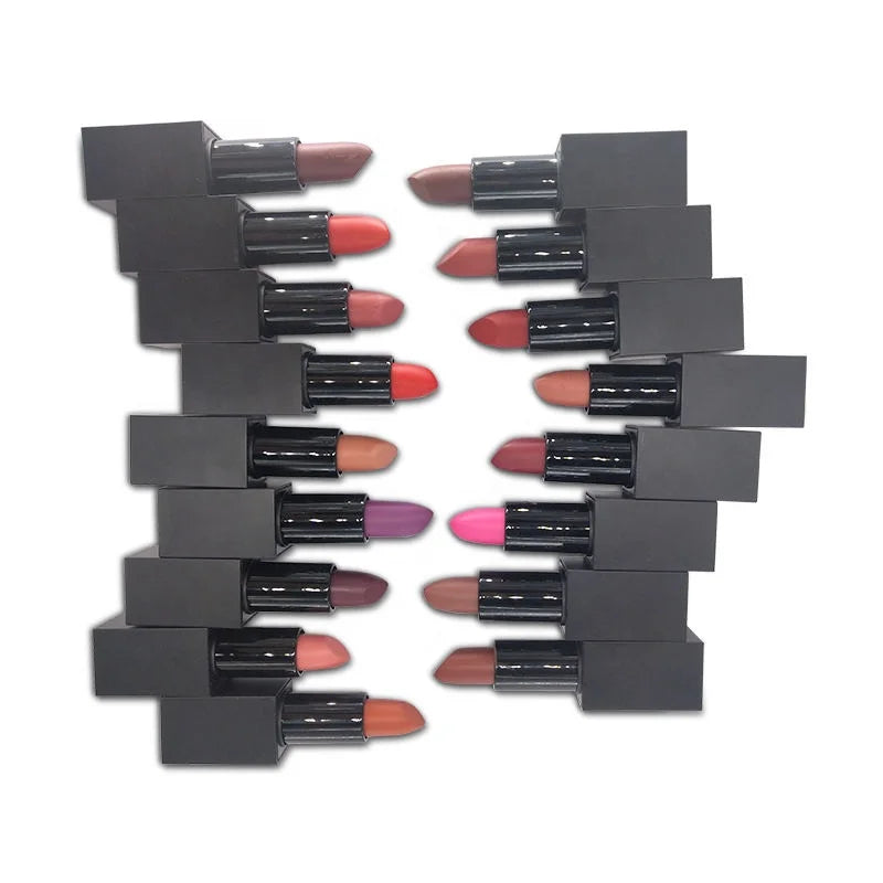 OEM ODM Hot Sale  Natural Organic Nude Highpigment Private Label Matte Lipstick