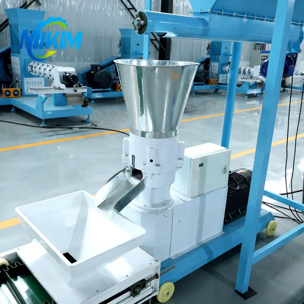 Factory Poultry Livestock Animal Food Feed Pellet Mill Pelletizer Make Wood Pellets Agricultural Residue South Africa Canada