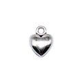 AA016496 Heart Charms Antique Silver Bronze Color Alloy Charms Pendant Lovely Heart for Jewelry Making 10x7mm