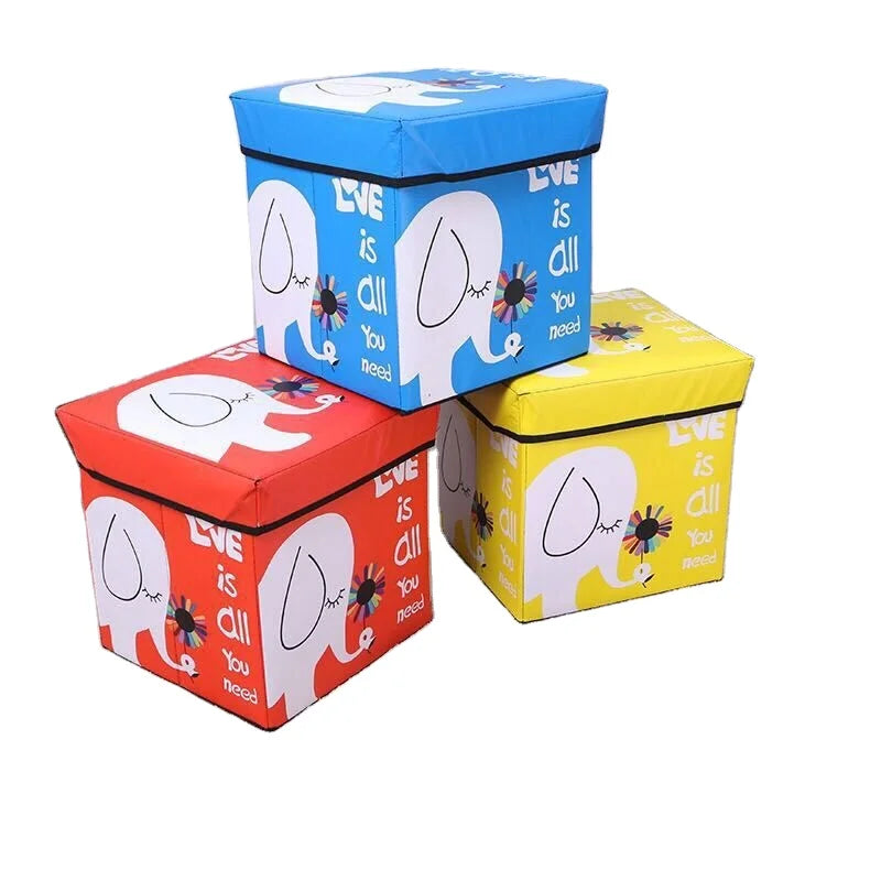 Toy Box Storage Kids Fabric Storage Box Foldable Storage Box