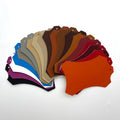 Eco-Friendly PU Microfiber Leather Fabric Artificial Carbon Fiber Embossed Waterproof for Car Seat