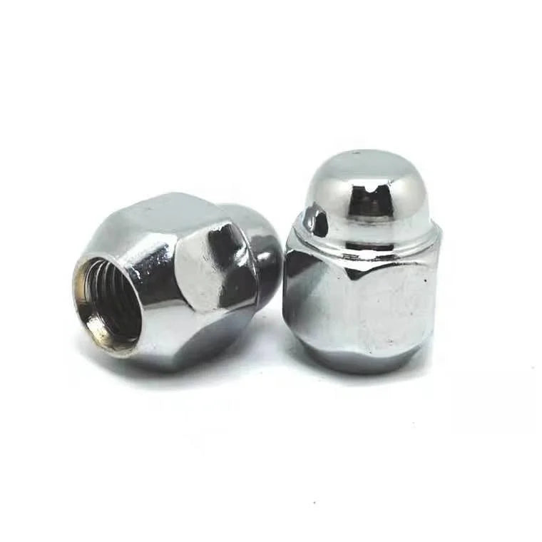 Universal 19mm 21mm Chrome Wheel Hubs Lugs Nuts Bolts Cover Luxury Chrome Nut for Wheel Nut Cover