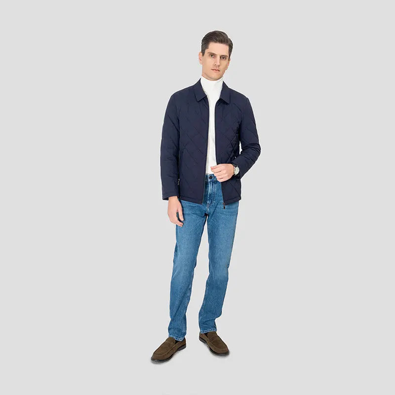 MTM Custom 100% Nylon Premium Jacket With Pleated Lapel Breathable Zipper Closure for Adults