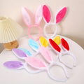 HOVANCI Easter Party Hair Accessories Headband Cosplay Cute Plush Rabbit Bunny Ears Hair Hoop Band Headwear