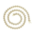 BC250 7mm Brass Micro Pave Cubic Zircon Tennis Chain Necklace for Men and Women Fashion Jewelry