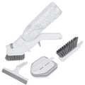 Multifunction Long Handle Cleaning Brush with Removable Brush Sponge Set Dish Scrub Brush Kitchen Set