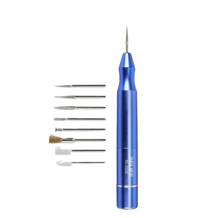 Relife Rl-068b Smart Rechargeable Polishing Pen for Engraving Punching Pen for Mobile Phone Repair