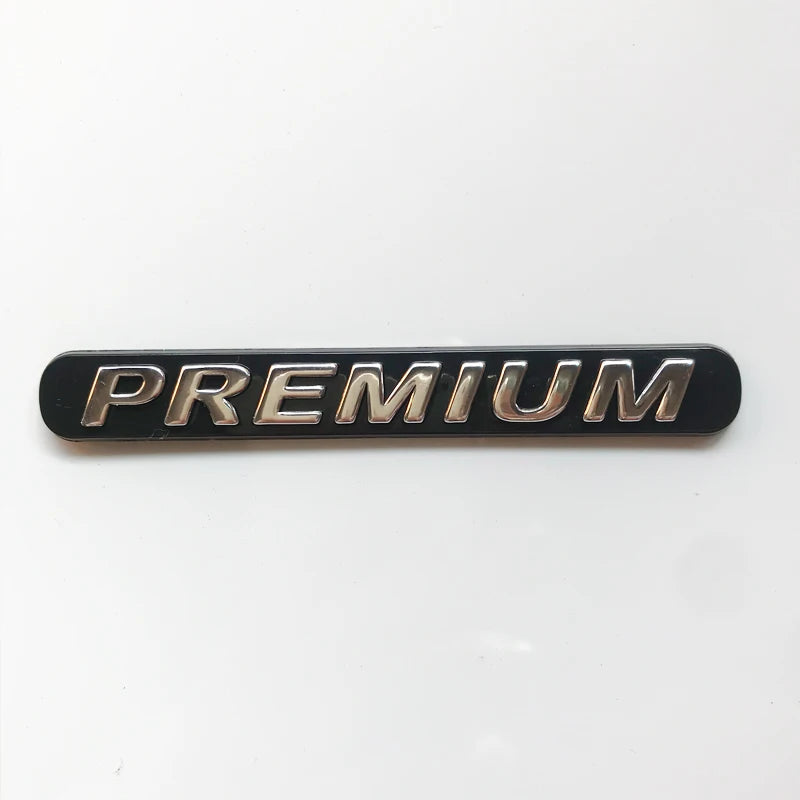 Custom Brand logo New Fashion Decorative 3d Metal Nameplate