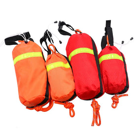 Water Floating Lifesaving Rope Bag 31M High Strength Polypropylene 8mm Reflective Outdoor Throwing Rescue Lifeguard Lifeline