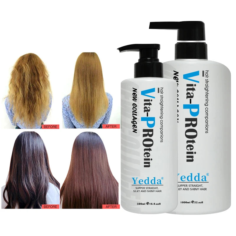 Professional Brazilian Vegan Straight Hair Hair Repair Shine & Conditioner 500/1000 ml ISO Certified Product