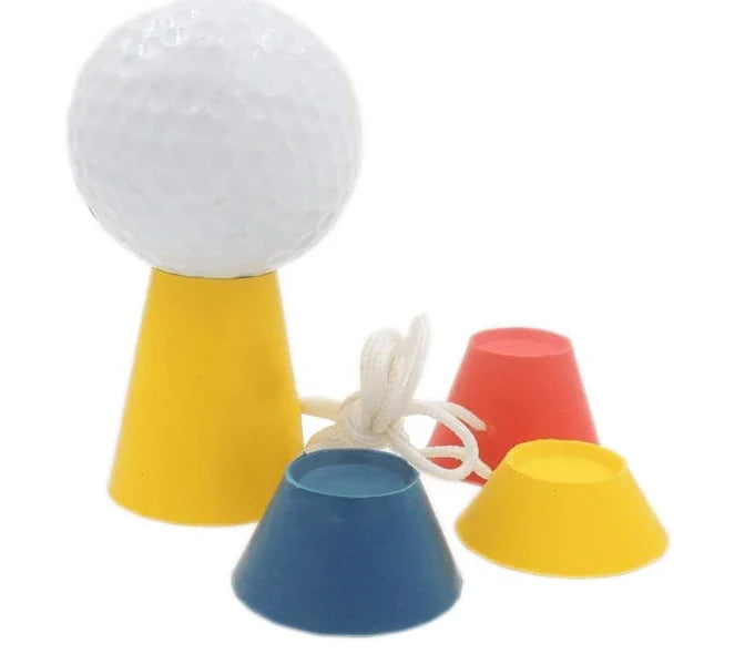 Ready to Ship Durable Rubber Winter Golf Tees with 4 Different Heights for Frosty Days Hard Ground Home Driving Range