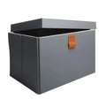 Pu Leather Travel Clothes Clothing Stock Organizer Storage Bags Box for Clothes Organizer Under Bed Bags