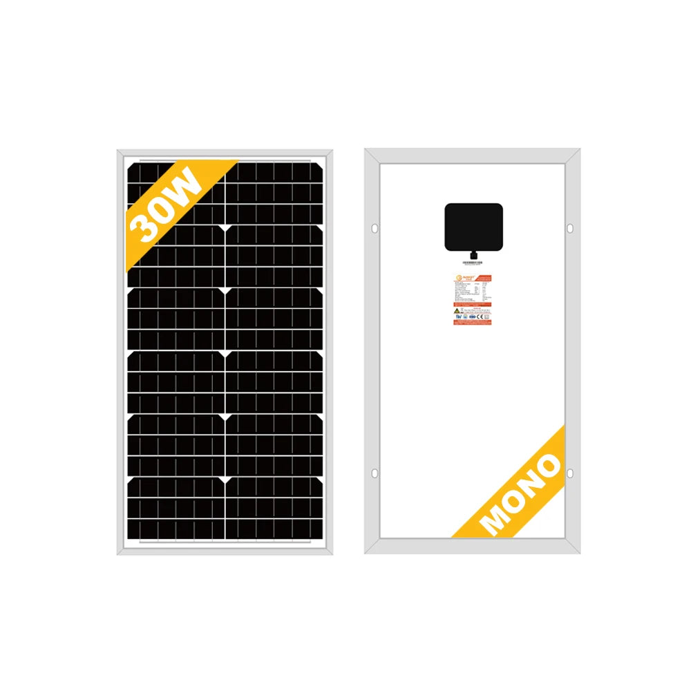 Poly Solar Panels 12v 30w 50w 300w 500w 700w Customized Solar Panel for Solar Street Light Use