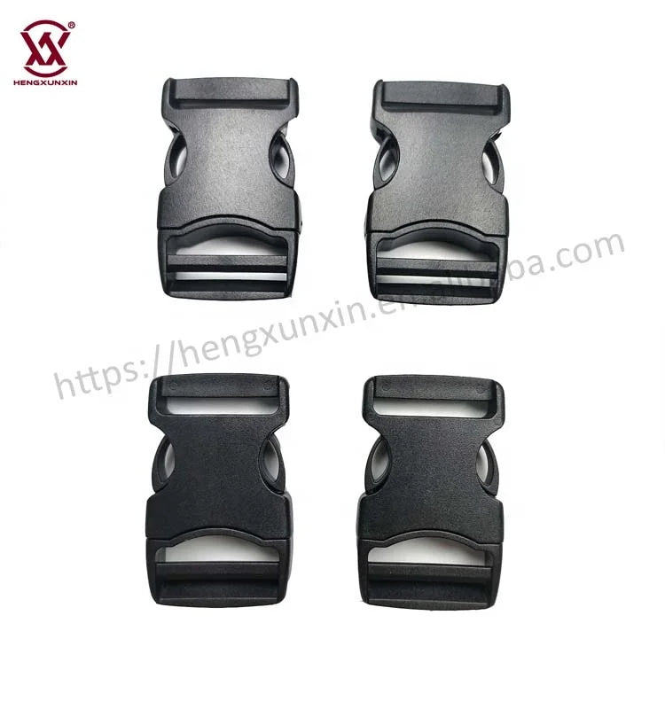 Bag Accessories Manufacturer Side Quick Release Plastic Buckle Adjustable 32mm Webbing Side Release Buckle for Backpack