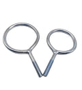 M6 Galvanized Weld Eye Bolt Set Screws 70mm Length Sheep Eye Bolt