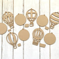 DIY Hot Air Balloons Kit Kids Paint Craft Ready to Paint