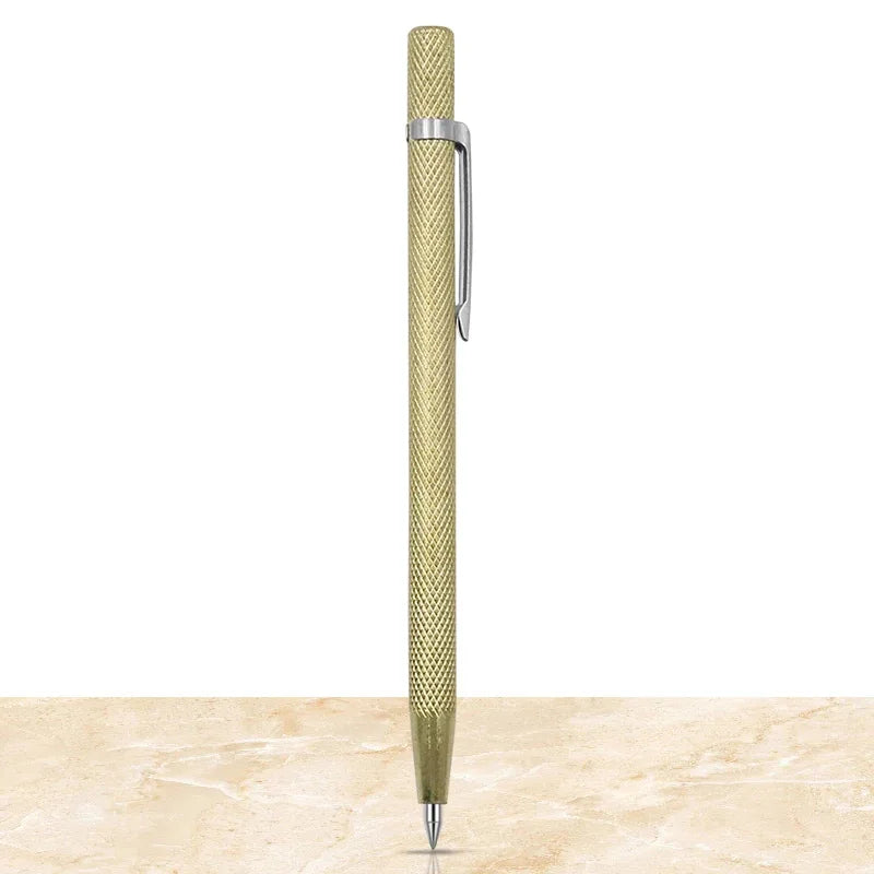 Portable Sharp Carbide Tip Scriber Clip Pen Ceramics Glass Tile Shell Metal Construction Engraving Marking Tools Tip Scriber Pen