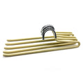 Wholesale Custom Heavy Metal Clothes Hangers for Kids for Pants Scarf Jeans Trousers Iron Material Factory Supplied for Wardrobe