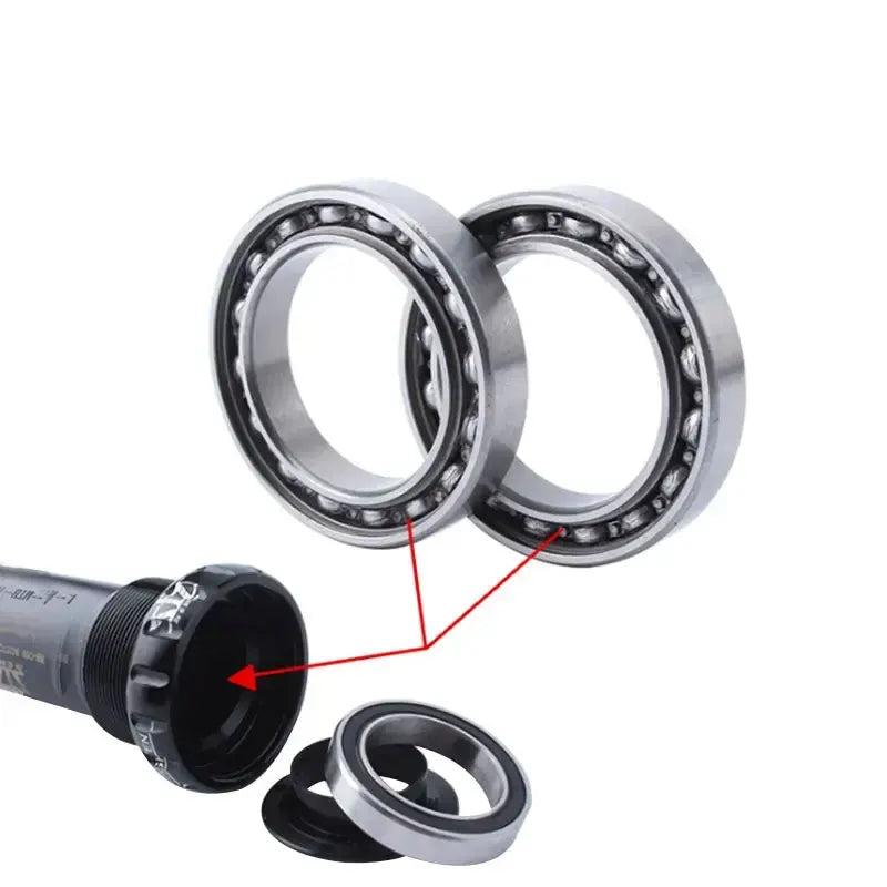 MUQZI Bike Part Steel Ball Bearing 37*25*7mm Mtb Road Bicycle Wheel Bearings