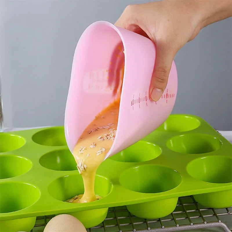 250ml 500ml Resin Casting Molds with Measure for Mixing Silicone Measuring Cups Home Kitchen Water Cups Tool