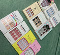 Eco-friendly 24pcs/Box Short ABS Nail Tips Designed Artificial Press-on Fingernails Square Pattern for Finger Vendor Offer