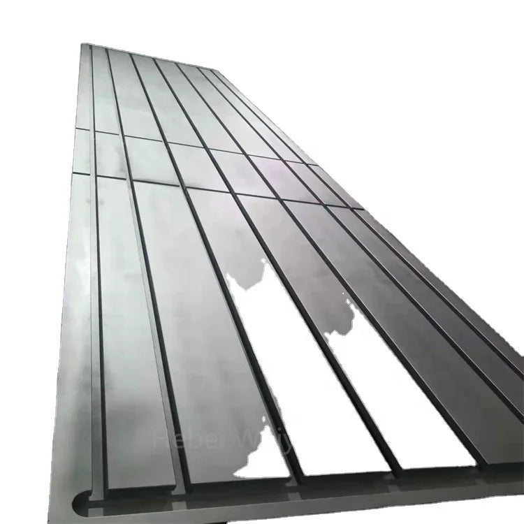 Precision T-Slot Cast Iron Welding Table Making Surface Treatment Table Type