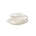 Hot Selling Ceramic English Phnom Penh Afternoon Tea Cup Coffee Cup Saucer