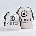 Wholesale Customized Logo Print Drawstring Shoe & Jewelry Pouch Canvas Cotton Gift Bag Dust Cover Handmade Wholesale Dust Bags