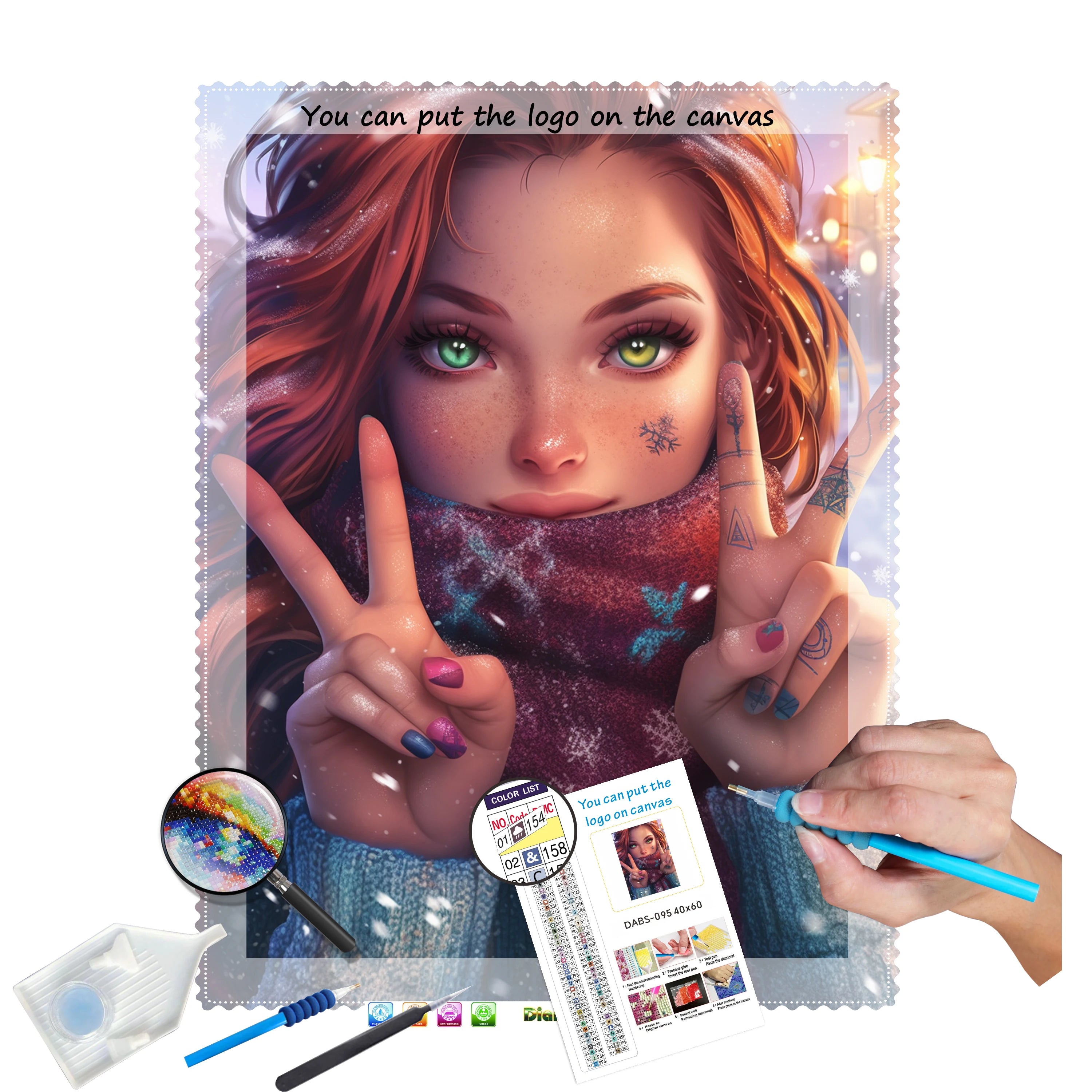 N-2100  Diamond Painting Kit Diy 5d Diamond Painting De Alta Calidad  Resin Custom Coloring Art Diamond Painting