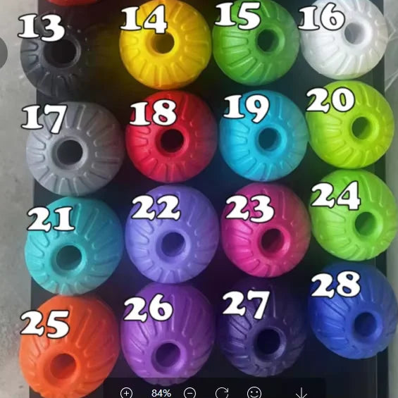 Wholesale 7cm Hollow Ball Dog Toy with Aggressive Teeth Cleaning Durable Style for Dogs and Cats Sustainable Feature