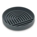 BPA Free Easy to Clean Silicone Dog Lickmat Feeding Bowl with Suction Cups Round Puzzle Shape Silicone Pet Slow Feeder Bowl
