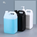 6L Black Barrel Plastic Drums for Storage