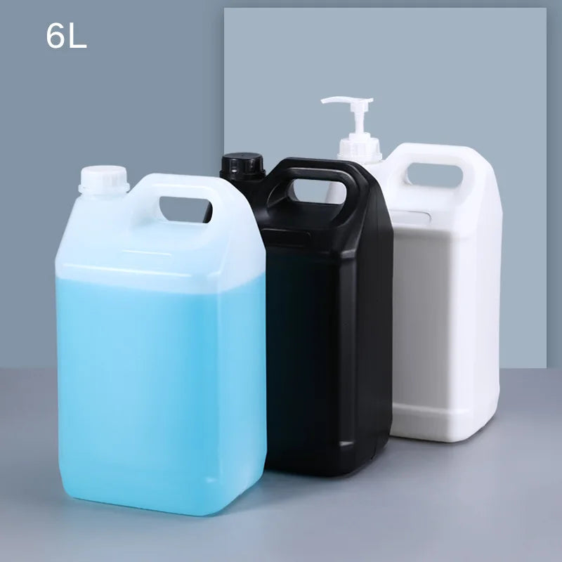 6L Black Barrel Plastic Drums for Storage