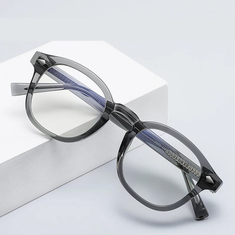 Women Men Retro Classical Fashion Computer Glasses Anti Blue Block Eyeglasses TR90 Luxury Eyeglass Frames