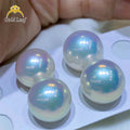 Goldleaf Edison White 9-11mm Loose Big Pearl Necklace High Luster Natural Pearl for Jewelry Making Gift for Mom