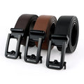 New Fashion Split Men Genuine Leather Belt With Alloy Automatic Buckle Garment Belt OEM Customized Logo Men Belt