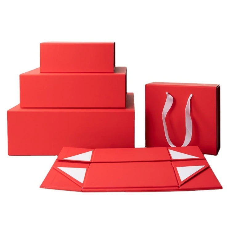Wholesale Recyclable Custom Logo Printing Foldable Magnetic Box Gift Packaging