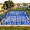 Secure Panoramic Padel Court with 12mm Laminated Glass Heavy Duty Structure Professional Outdoor Padel Tennis Court Factory